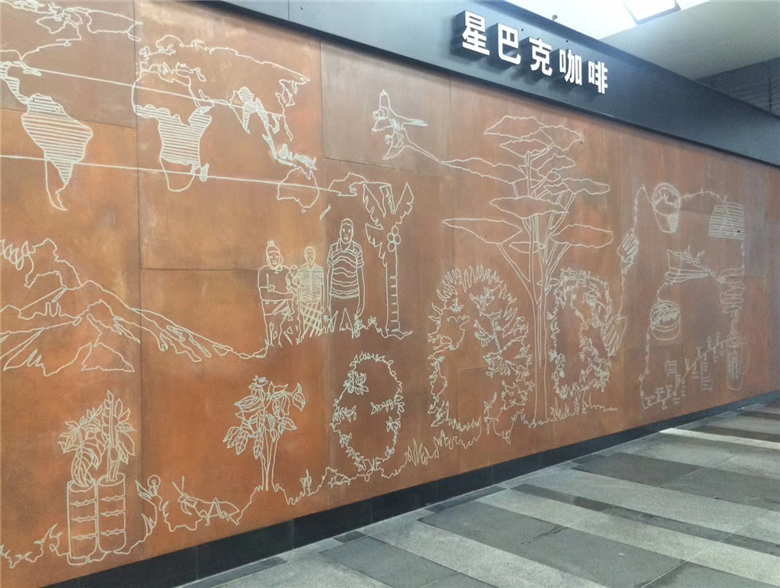 兰山耐候钢幕墙
